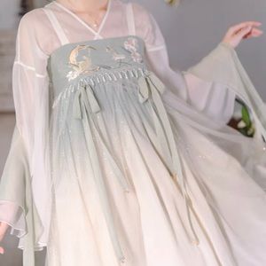 beautiful hanfu with jacket (2’piece)